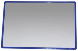 Espejo de seguridad: Aluminio azul 120 x 50 cm