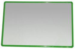 Espejo de seguridad: Aluminio verde 120 x 50 cm