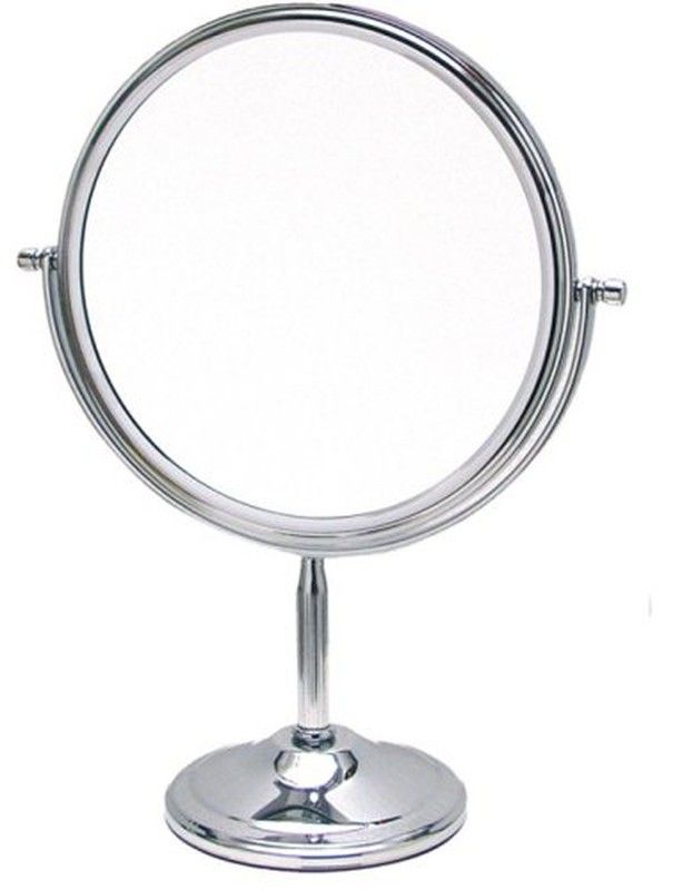 Espejo Doble 5X Aumentos Pie Metal 2806