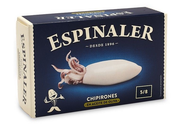 Espinaler chipirones en aceite de oliva