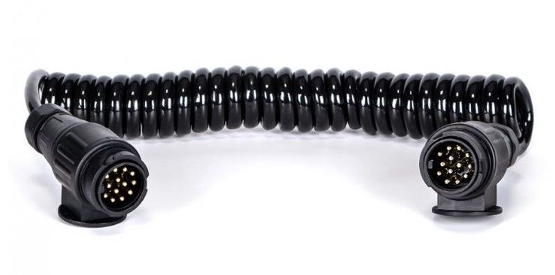 Espiral 24v Con 13 Polos De 3 Metros Con Clavijas