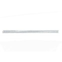 Espiral metálica GBC 10mm (Caja 100), negro