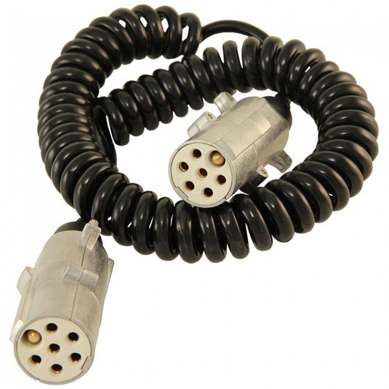 Espiral para remolque con clavijas de aluminio tipo S KM1254