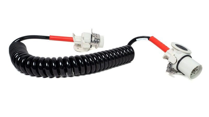 Espiral serpentín eléctrico recarga 7P/24V ISO 25981