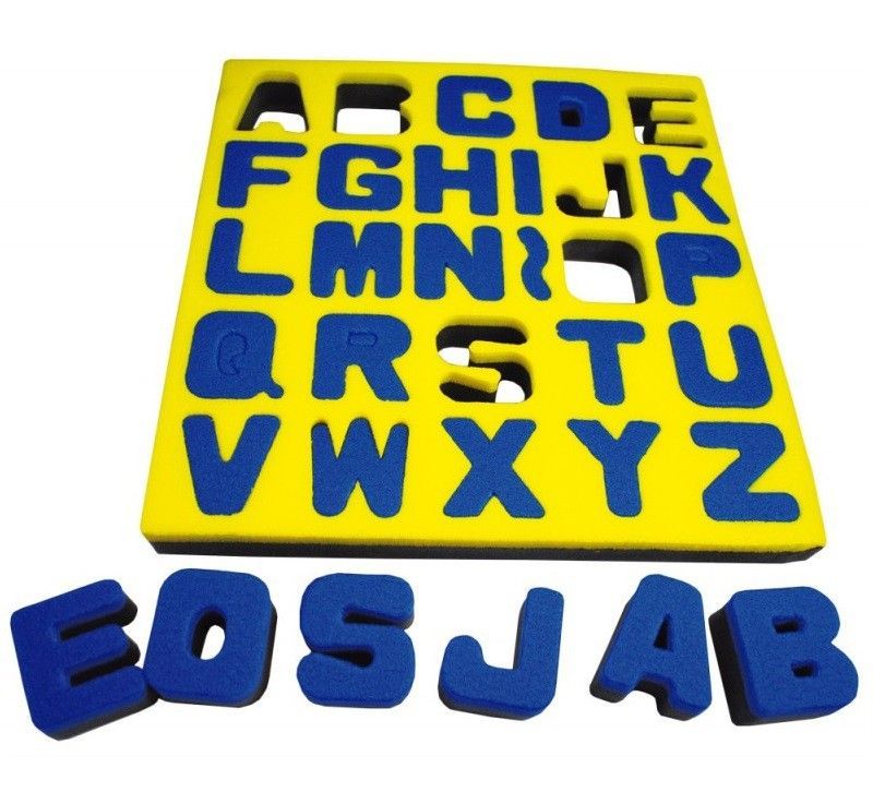 Esponjas para Imprimir: Mayúsculas