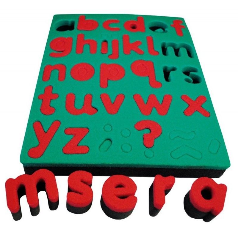 Esponjas para Imprimir: Minúsculas