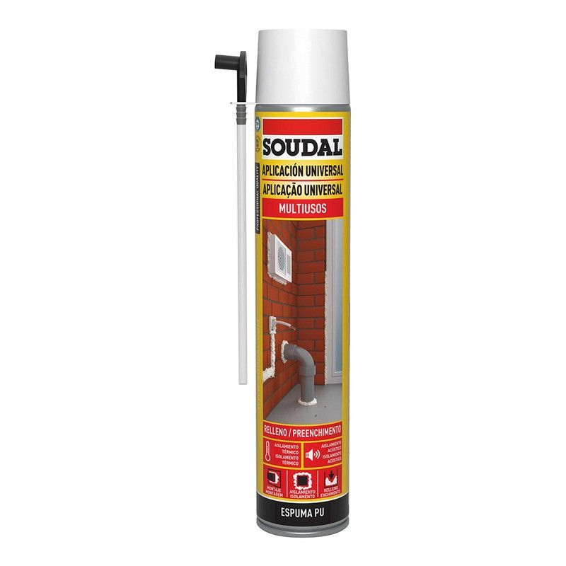Espuma Canula Clasica 750ml 115797 Soudal