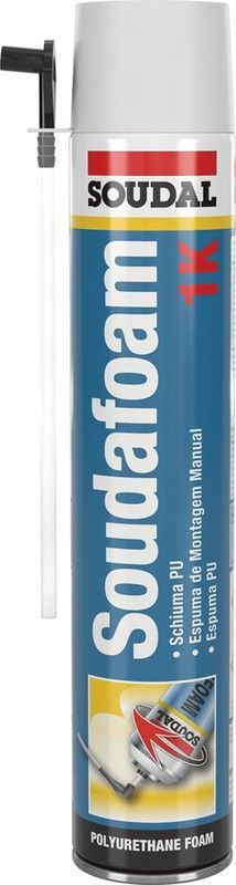 Espuma poliuretano canula soudafoam 1k 750ml.