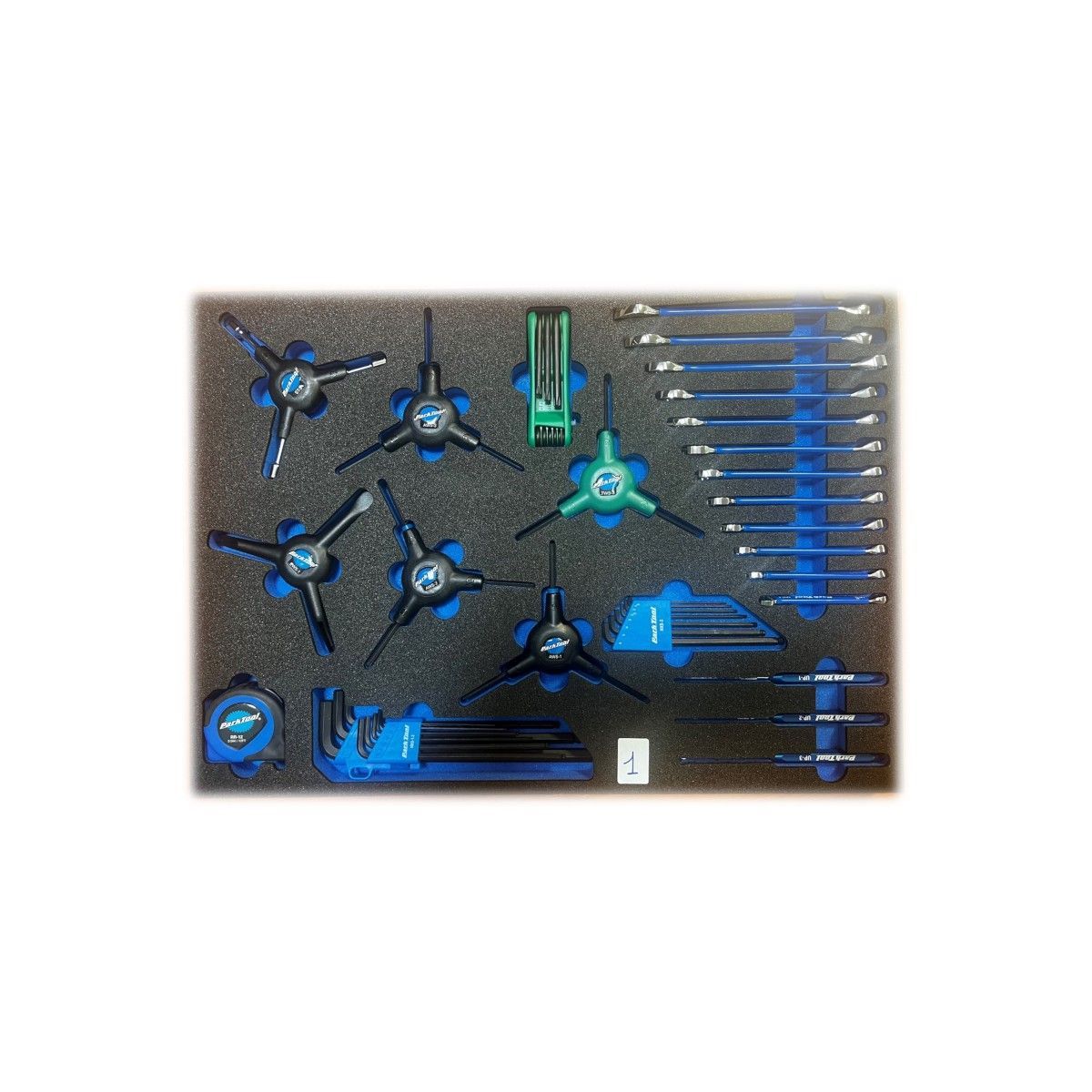 Espuma PTZ con superficie mecanizada "Llaves planas y Allen"