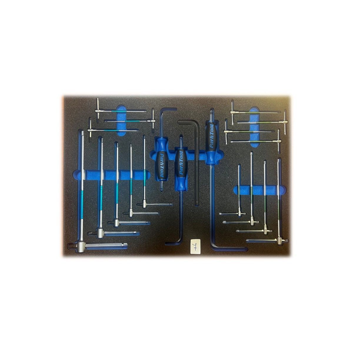 Espuma PTZ con superficie mecanizada "Llaves Torx y T"