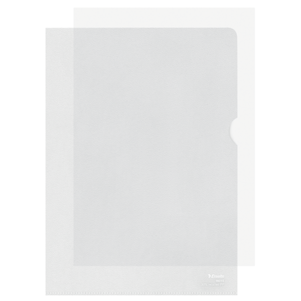 Esselte Dossier Uñero Plastico Folio Transparente 110 Micras