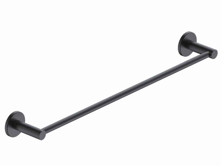 Essential 50Cm Toallero Negro Mate Medimex