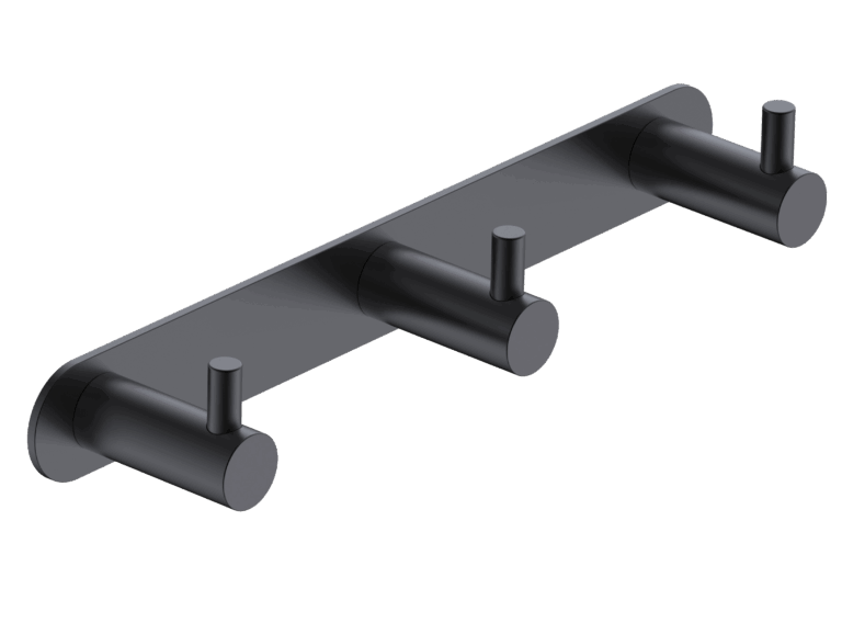 Essential Percha Triple Negro Mate Medimex