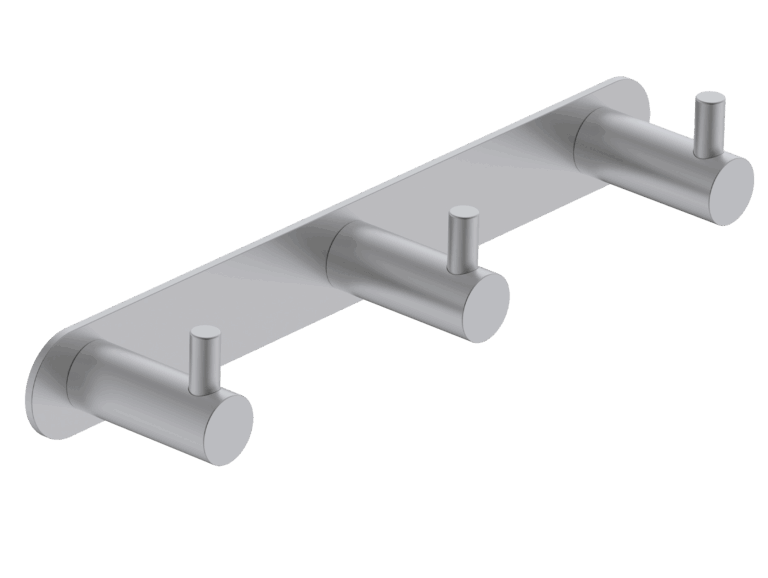 Essential Percha Triple Niquel Cepillado Medimex