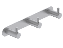 Essential Percha Triple Niquel Cepillado Medimex