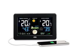 Estación meteorológica con sensor bambu Ade