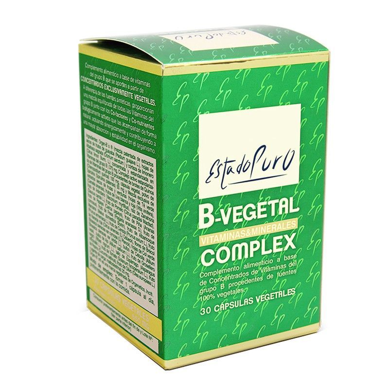 Estado Puro B- Vegetal Complex 30 Vcaps