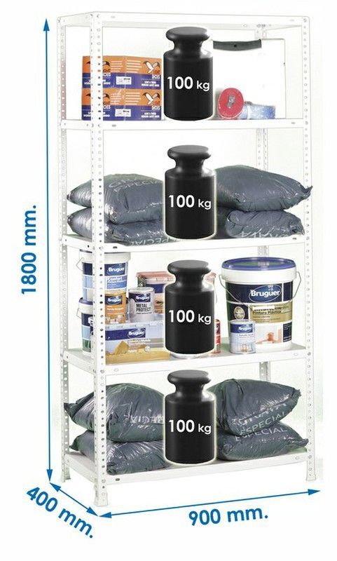 Estantería metálica economica 400 PT0968 Profer Top