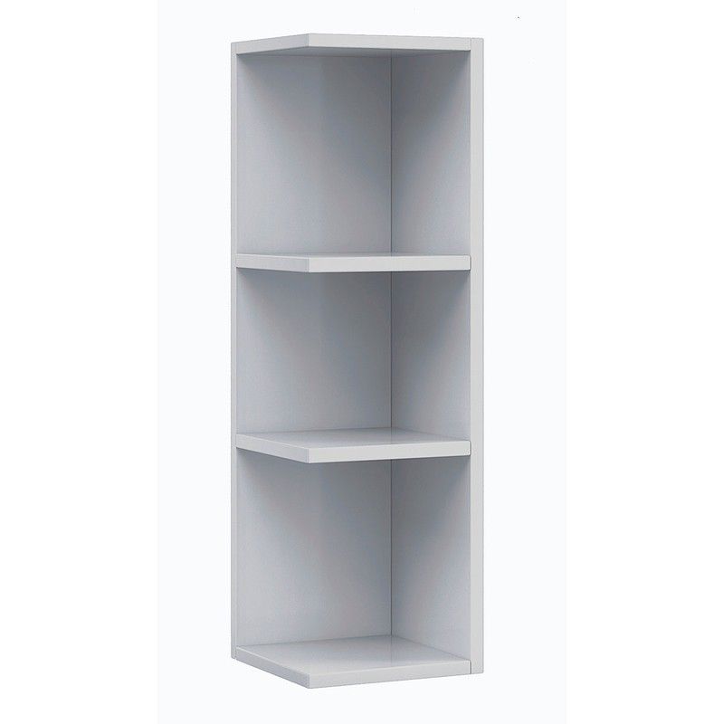 Estantería rinconera de baño, 20 x 21 x 65 cm