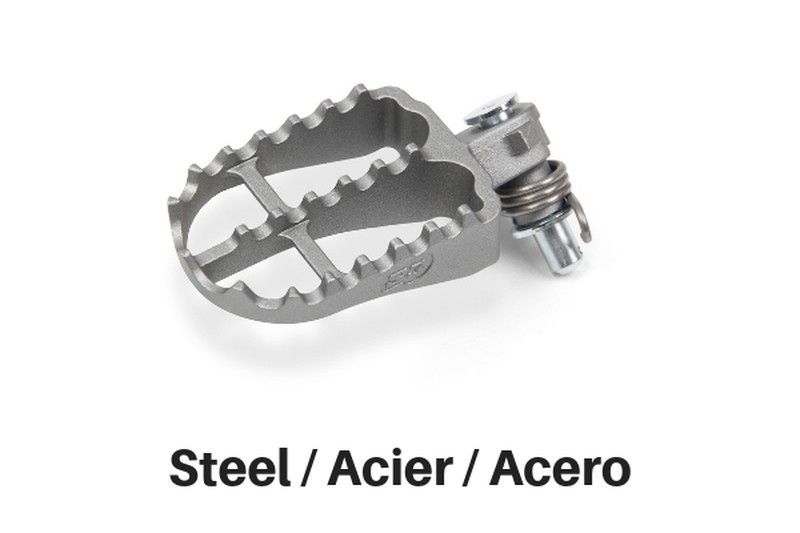 Estriberas S3 Acero Enduro Para KTM / GAS GAS / Beta / Rieju / Fantic /  Husqvarna / Husaberg / Montesa 4Ride