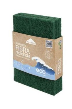 Estropajo 4U. Fibra Eco Friendly  59060