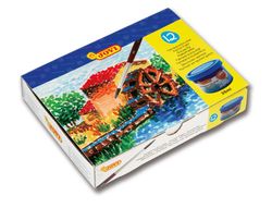 Estuche 12 botes temperas colores variados Jovi