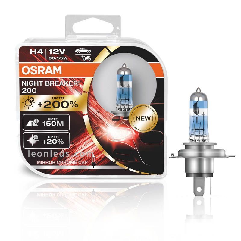 Estuche 2 lámparas 12V Laser200% + luz PLUS