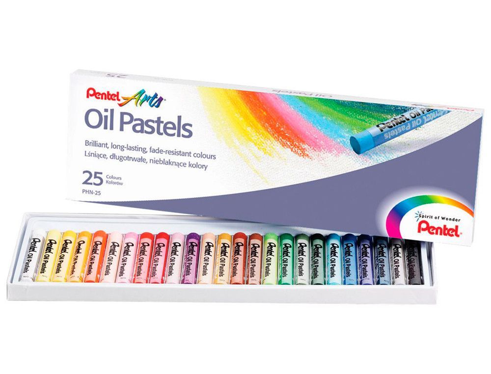Estuche 25 pinturas de varios colores PHN-25