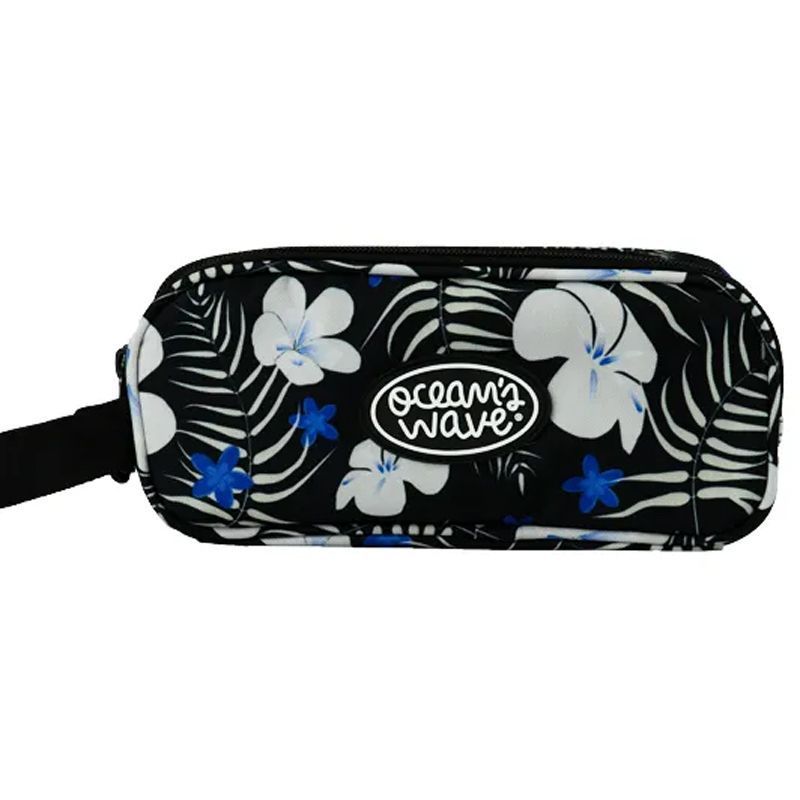 Estuche 3 cremalleras Bali Gris