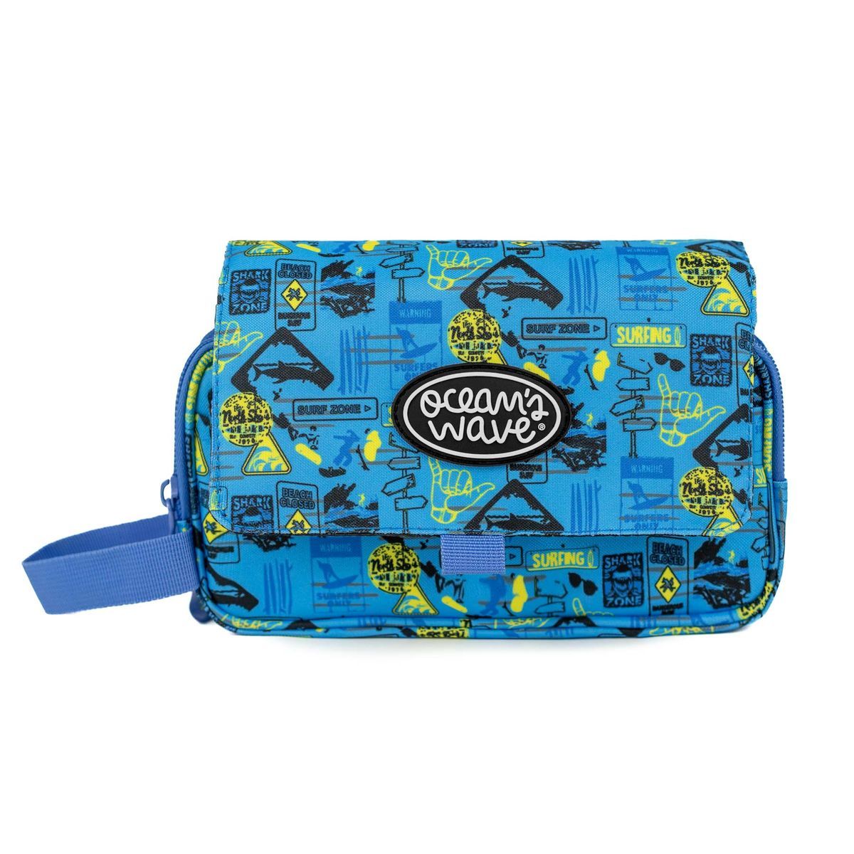 Estuche 3 Cremalleras con Solapa Surf JR