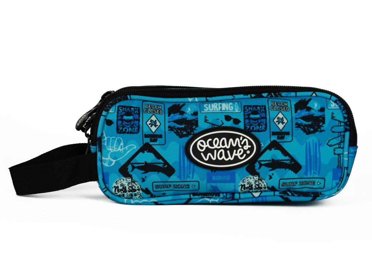 Estuche 3 Cremalleras Surf