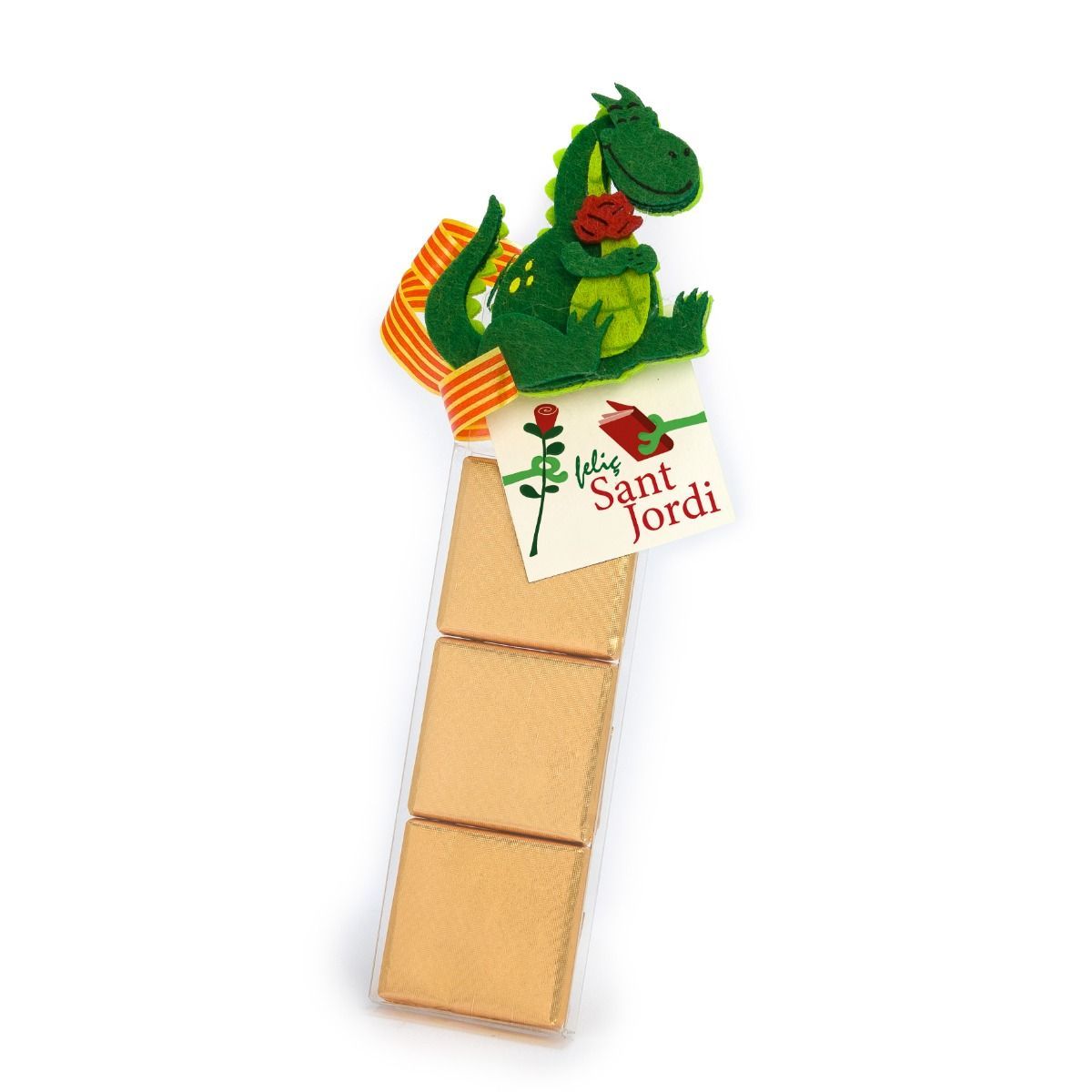 Estuche 3 napolitanas pinza Sant Jordi