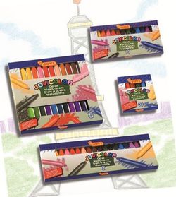 Estuche ceras jovicolor colores surtidos