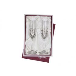 Estuche Cristal GA4215 (2) Copas Decorados A Mano