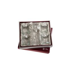 Estuche Cristal GA4245 Botella De Whisky + (4) Vasos