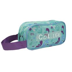 Estuche de 2 cremalleras SIRENAS