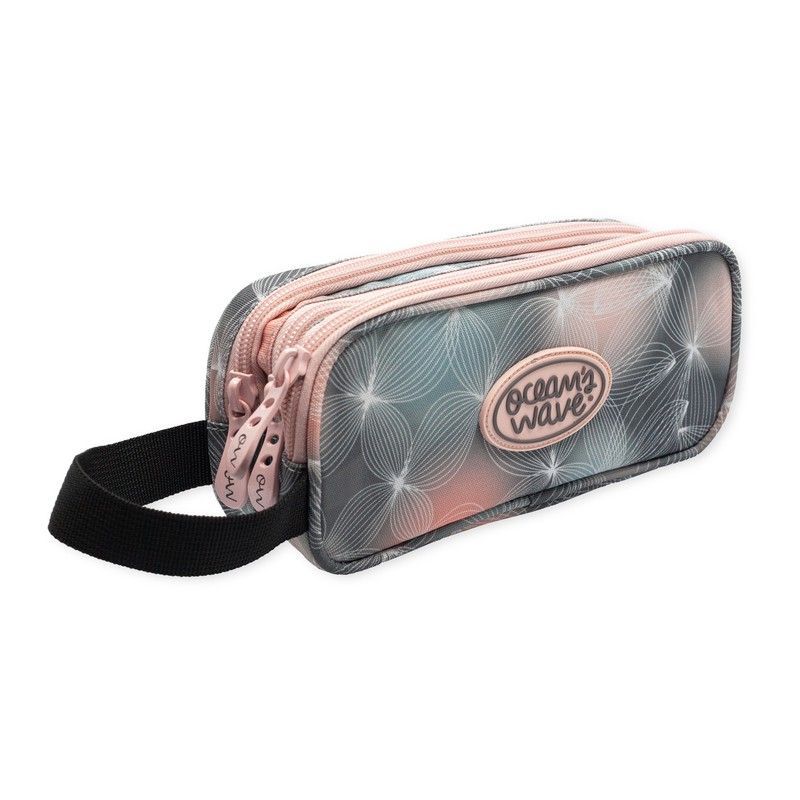 Estuche de 3 cremalleras Vega