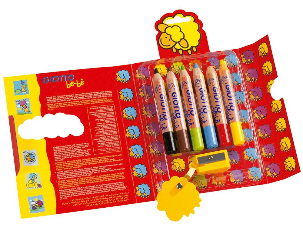 Estuche de 6 lápices de colores Fila