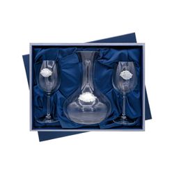 Estuche Decantador Cristal GA4301 Jarrón 1400ml + (2) Copas