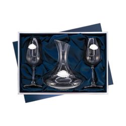 Estuche Decantador Cristal GA4304 Jarrón 1500ml + (2) Copas 590 ml