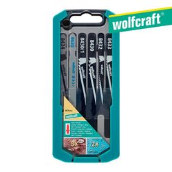 Estuche Hojas De Sierra Para Bosch. 8630000 Wolfcraft