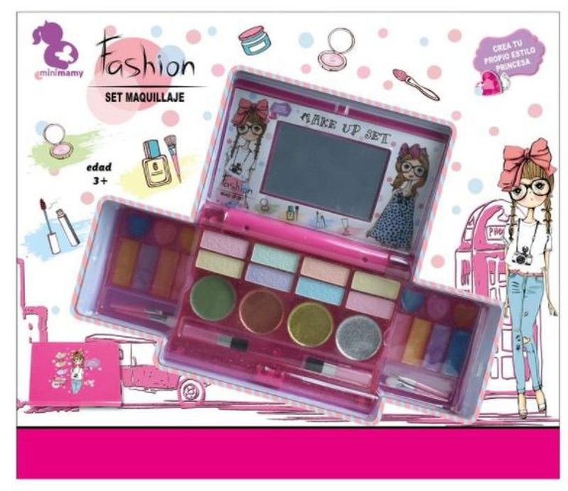 ESTUCHE MAQUILLAJE CON 2 PISOS