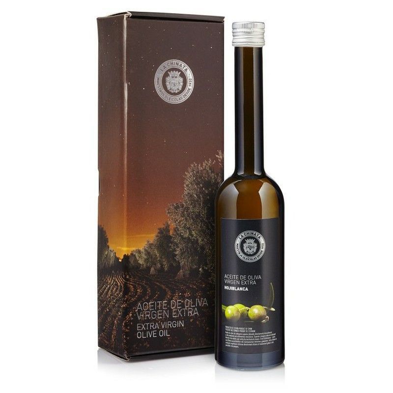 Estuche monovarietal hojiblanca la chinata 500 ml