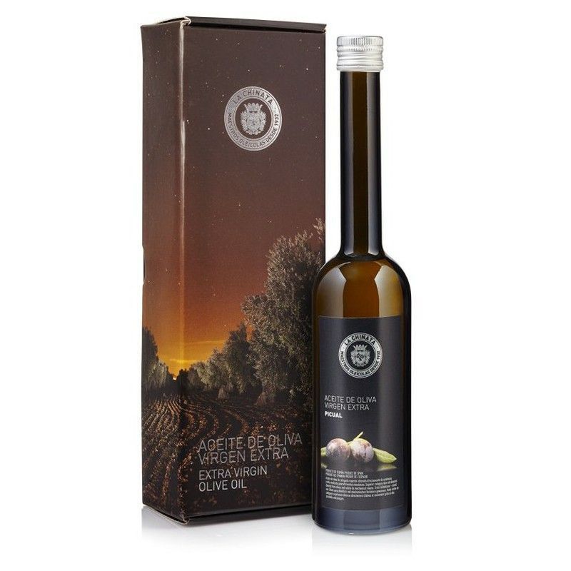 Estuche monovarietal picual la chinata 500 ml