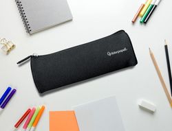 Estuche portatodo liderpapel classic cilindrico ancho 210x70mm negro