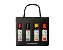 Estuche Regalo Aceite Aromas 100 Aromas Chilli Ajo Limón y Romero Oleo Almanzora