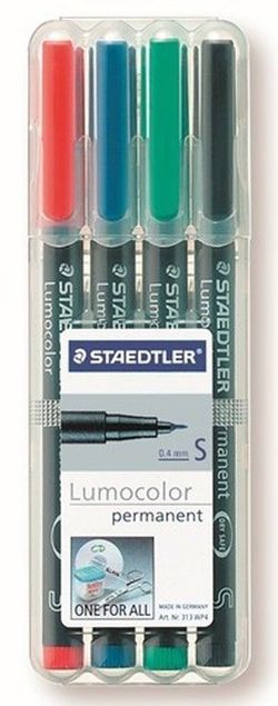 Estuche rotuladores surtidos lumocolor 318