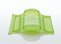 Estuche vapor lekue con bandeja 1-2 pers verde