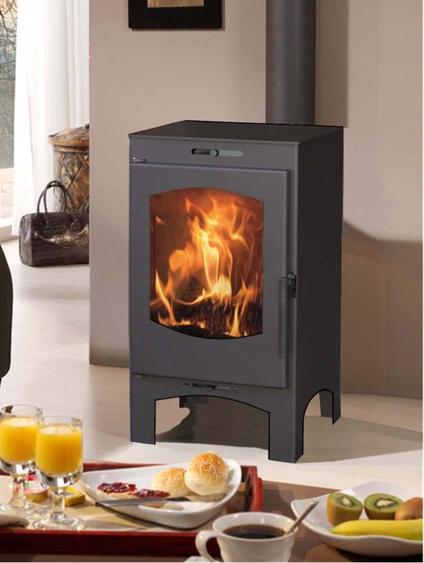 Estufa Leña Ecodesign Lugano 360X680X44