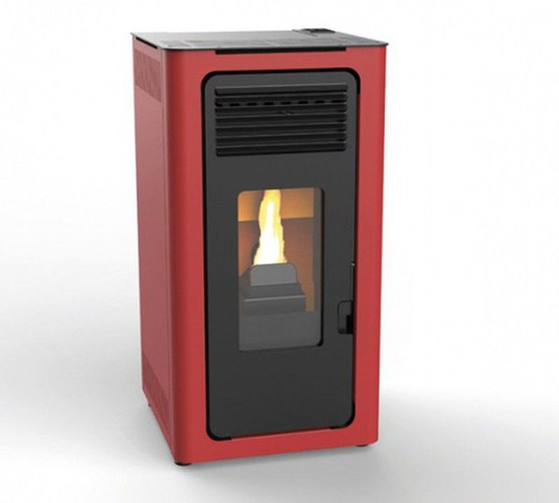 Estufa pellet burdeos AUDAX 8 KW de LASIAN